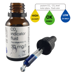 Zestaw Indykator CO2 - Spherical Tube + płyn do indykatora 15 ml
